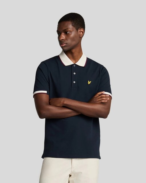 Lyle & Scott  Half Tipped Polo Shirt