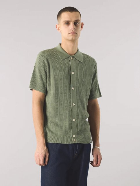 Pretty Green Barker Short Sleeve Knit Shirt