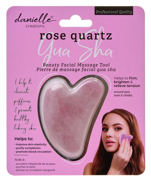 Danielle Rose Quartz Gua Sha Massage Tool