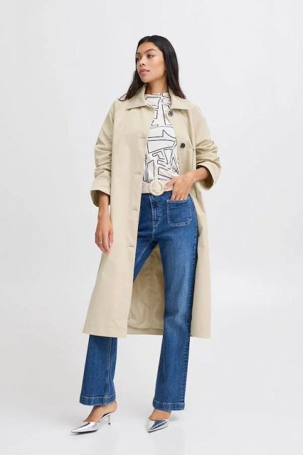 B Young Amona Long Coat