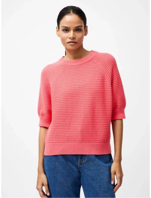 French Connection Lily Crew Neck Short Sleeve Jumper