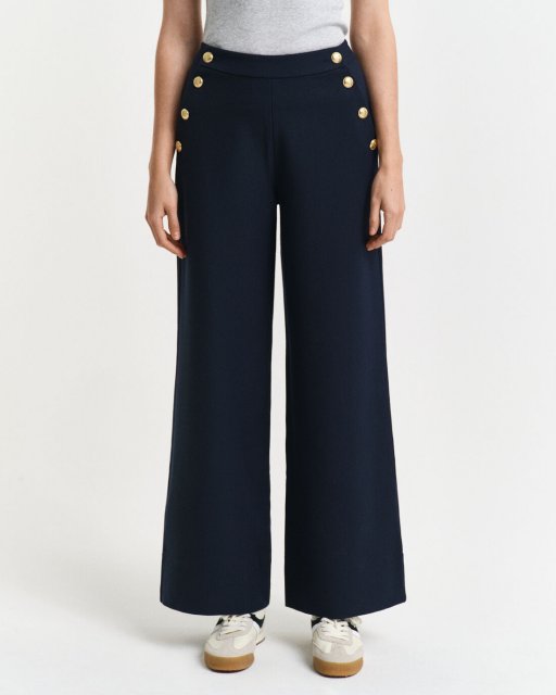 Gant Button High-Rise Pants