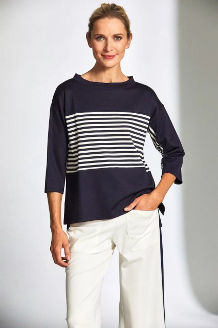 Peruzzi Continuous Stripe Top