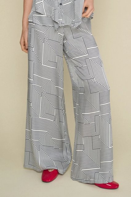 Marie Méro Print Trousers