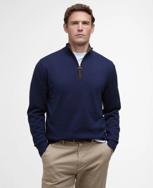 Barbour Bayfield Knitted Half Zip Jumper