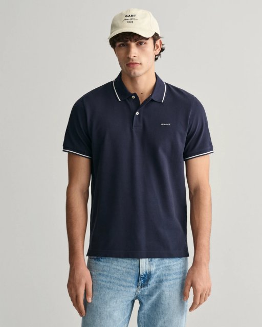 Gant Tipping SS Pique Polo