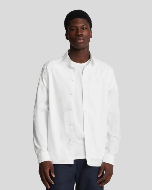 Lyle & Scott  Tonal Easy Care Poplin Shirt