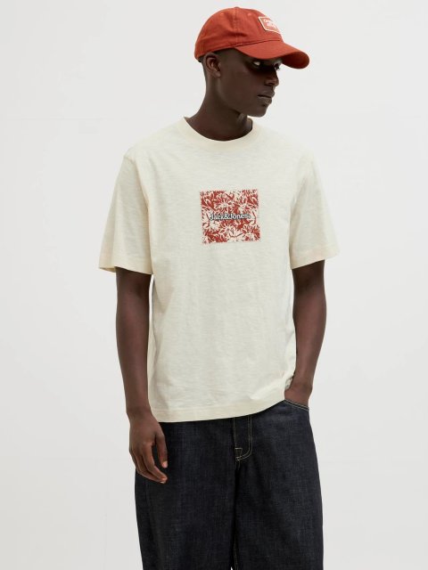 Jack & Jones Split Brading Tee SS Crew Neck