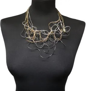 Jess & Lou Statement Wire Choker Necklace