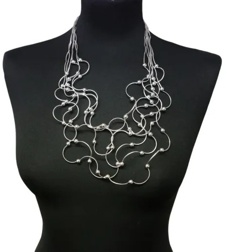 Jess & Lou Statement Wire Choker Necklace