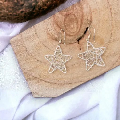 Jess & Lou Web Star Earring