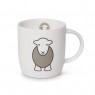 Herdy Yan (Curve) Mug-Grey