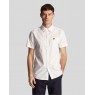 Lyle & Scott Plain Poplin Short Sleeve Shirt