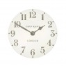 12" Arabic Wall Clock Limestone