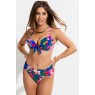 Pour Moi Antigua Fold Over Brief/Frill Halter Bikini