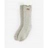 Barbour Cable Knit Lounge Socks