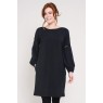 Nomads Plain Gathered Sleeve Tunic Dress