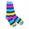 Swole Panda Neon Stripe Socks