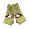 From The Source Puffin Wrist Warmers