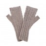 Parklane Fingerless Gloves Cappuccino