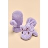 Powder-Pals Mittens-Smiling Bunny Lilac