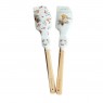 Eddingtons Christmas Robin Baking Spatulas Set of 2