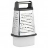 Master Class Box Grater With Collector Stainless Steel