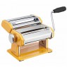 World of Flavours Pasta Machine Yellow Stainless Steel