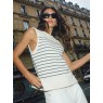 Mos Mosh Aubin SL Stripe knit top