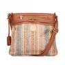 Rieker Stripe Handbag with zipper